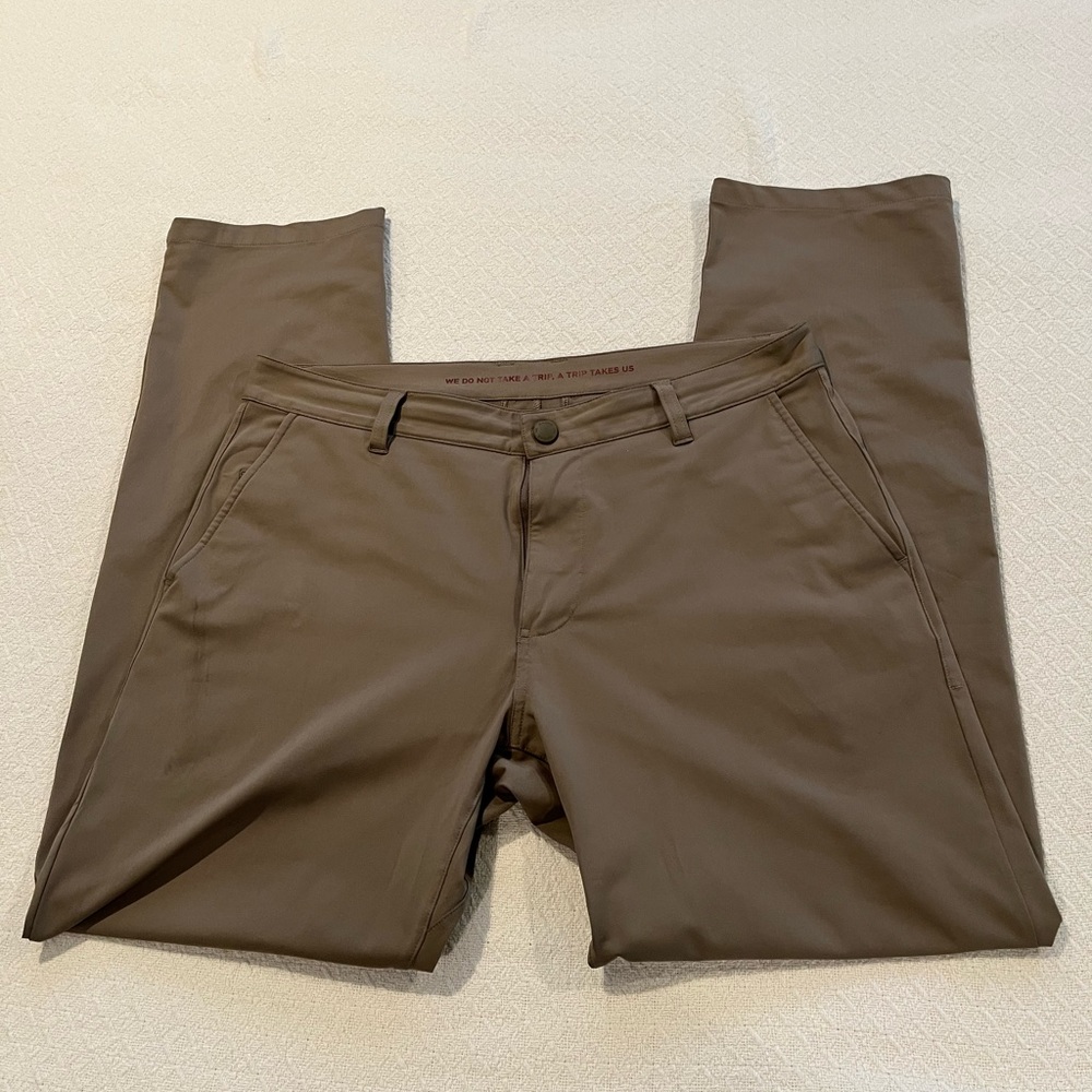 Rhône Commuter Pants - 32x30 - Walnut Brown - Straight/Classic Fit